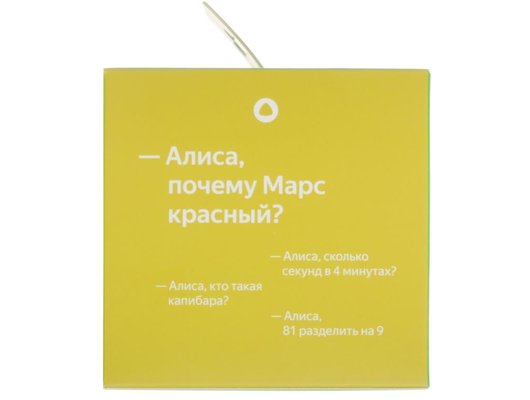 Умная колонка ЯНДЕКС СТАНЦИЯ ЛАЙТ 2 без часов ЗЕЛЕНЫЙ (YNDX-00028GRN)